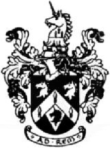 Arms showing new crest granted to Francis Wri